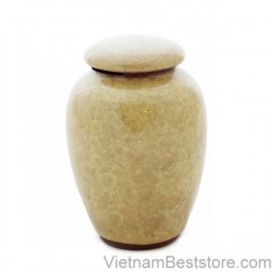 Tea Jar pattern  light yellow veinstone