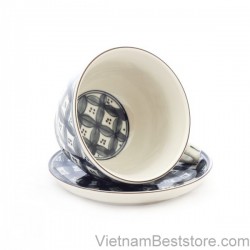 Capuchino Cup large floral four petal